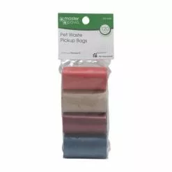Master Pawsâ„¢ Assorted Color Pet Waste Pickup Bags - 120 Ct