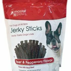 Master PawsÂ® Beef & Pepperoni Flavor Jerky Sticks Dog Treats - 25 Oz