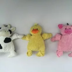 Master PawsÂ® Plush Dog Toy With 5 Squeakers - Assorted Colors