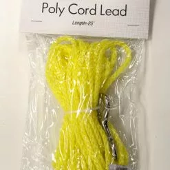 Master PawsÂ® 25' Yellow Poly Cord Dog Lead