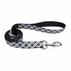 Master PawsÂ® 6' Reflective Black Dog Leash