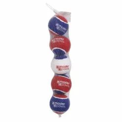 Master PawsÂ® 2.5" Fetch Ball Set Dog Toy - 5 Pack
