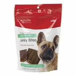 Master PawsÂ® Grain-Free Lamb & Sweet Potato Jerky Bites Dog Treats - 12oz
