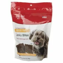 Master PawsÂ® Grain-Free Turkey, Pea & Berry Jerky Bites Dog Treats - 12oz