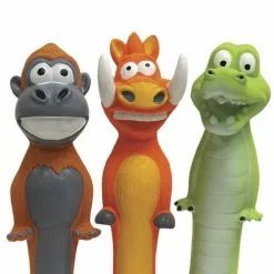 Master PawsÂ® Longies Latex Dog Toy With Squeaker - Assorted -Master Paws Sales Store 70251 2