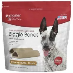 Master Pawsâ„¢ Biggie Bones Peanut Butter Dog Treats - 42 Oz